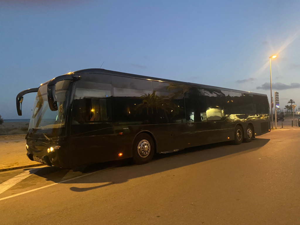 Imagen exterior disco bus Barcelona